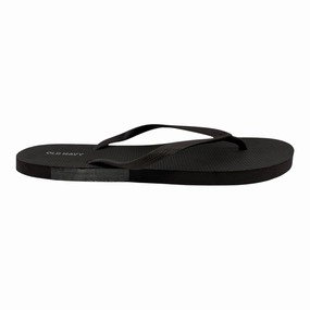Sandals Flip Flops By Old Navy In Brown, Size:9
