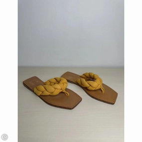 Sandals Flip Flops By SCHUTZ In Yellow, Size: 7