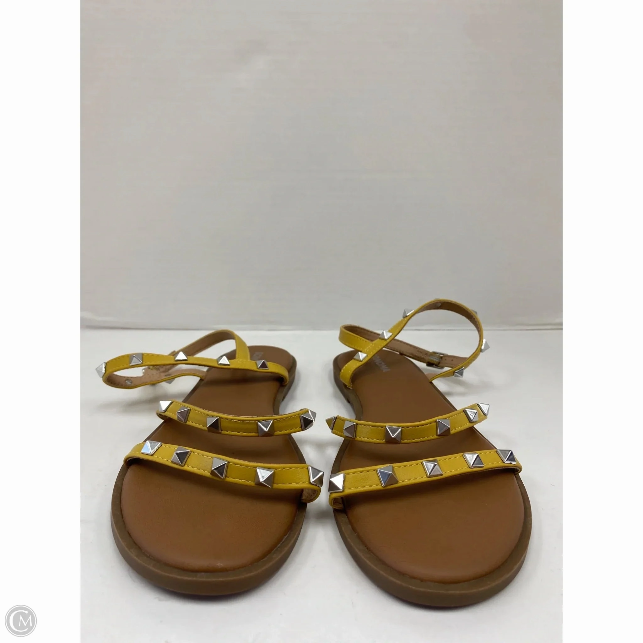 Sandals Flip Flops By Sonoma In Yellow, Size: 7