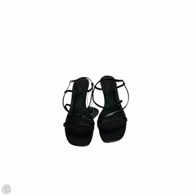 Sandals Heels Kitten By Calvin Klein In Black, Size: 11