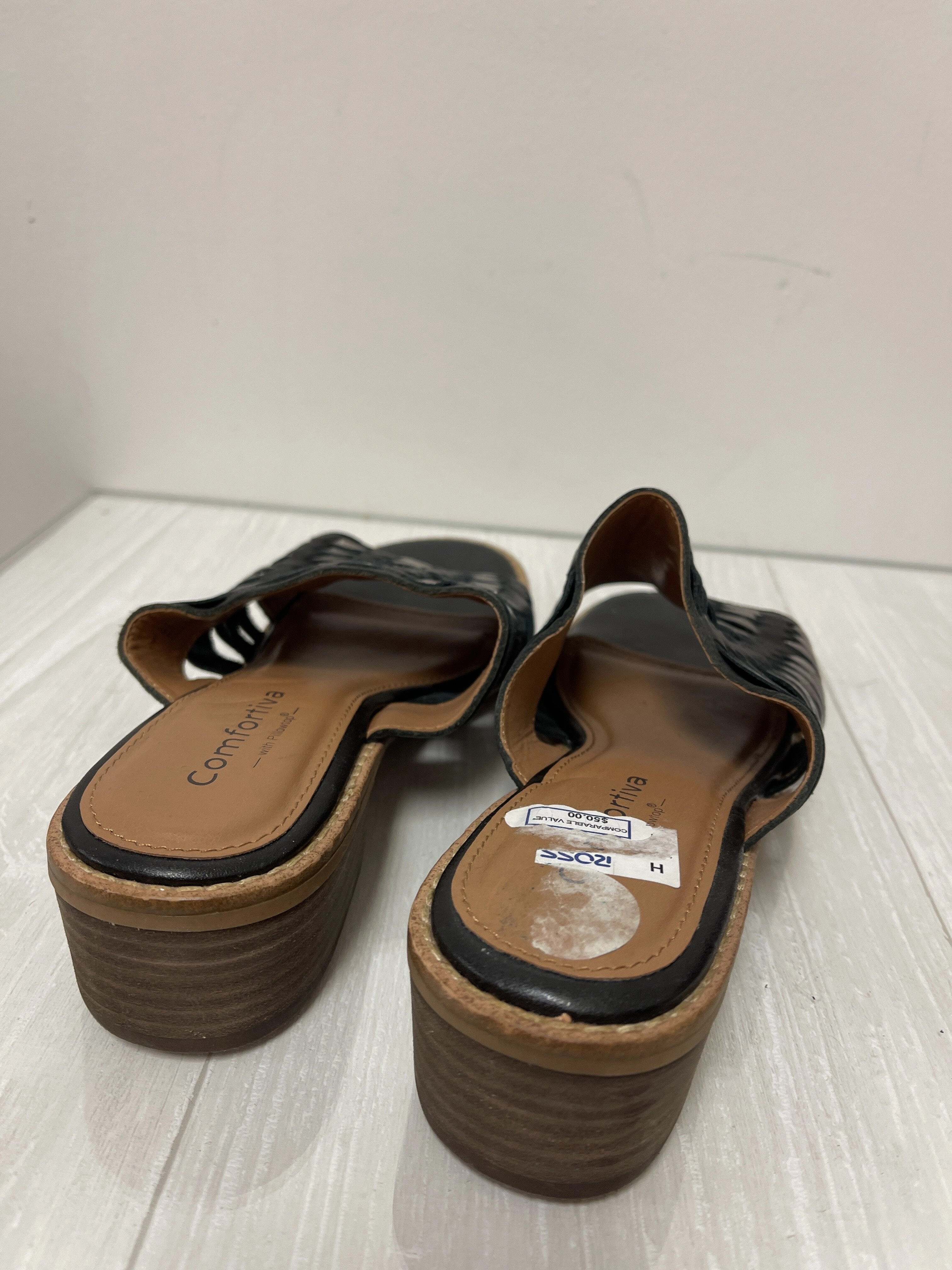 Sandals Heels Platform By Comfortview  Size: 7.5
