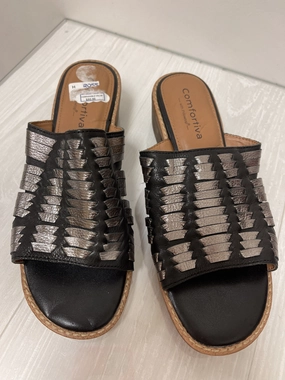Sandals Heels Platform By Comfortview  Size: 7.5