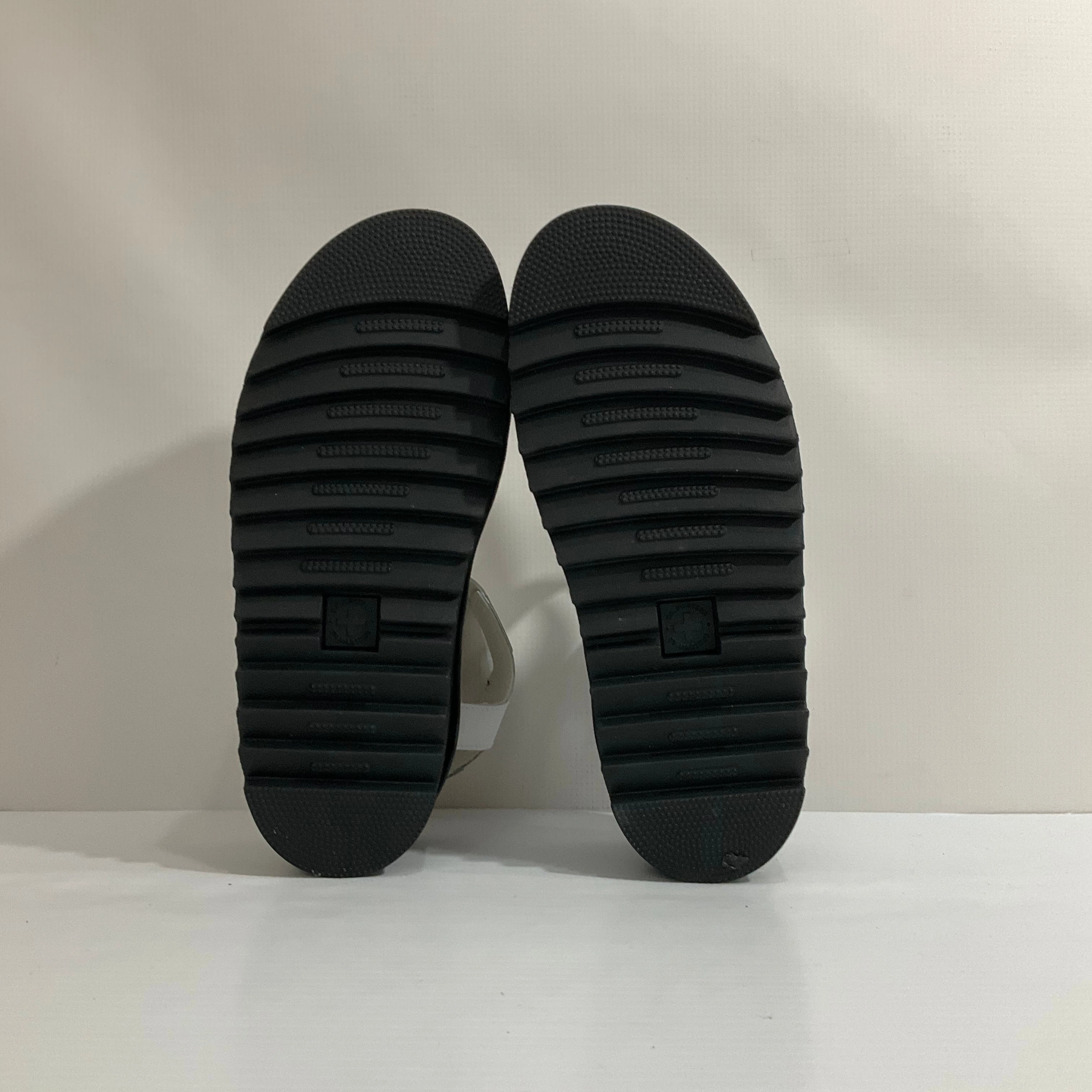 Sandals Heels Platform By Dr Martens In Black, Size: 9