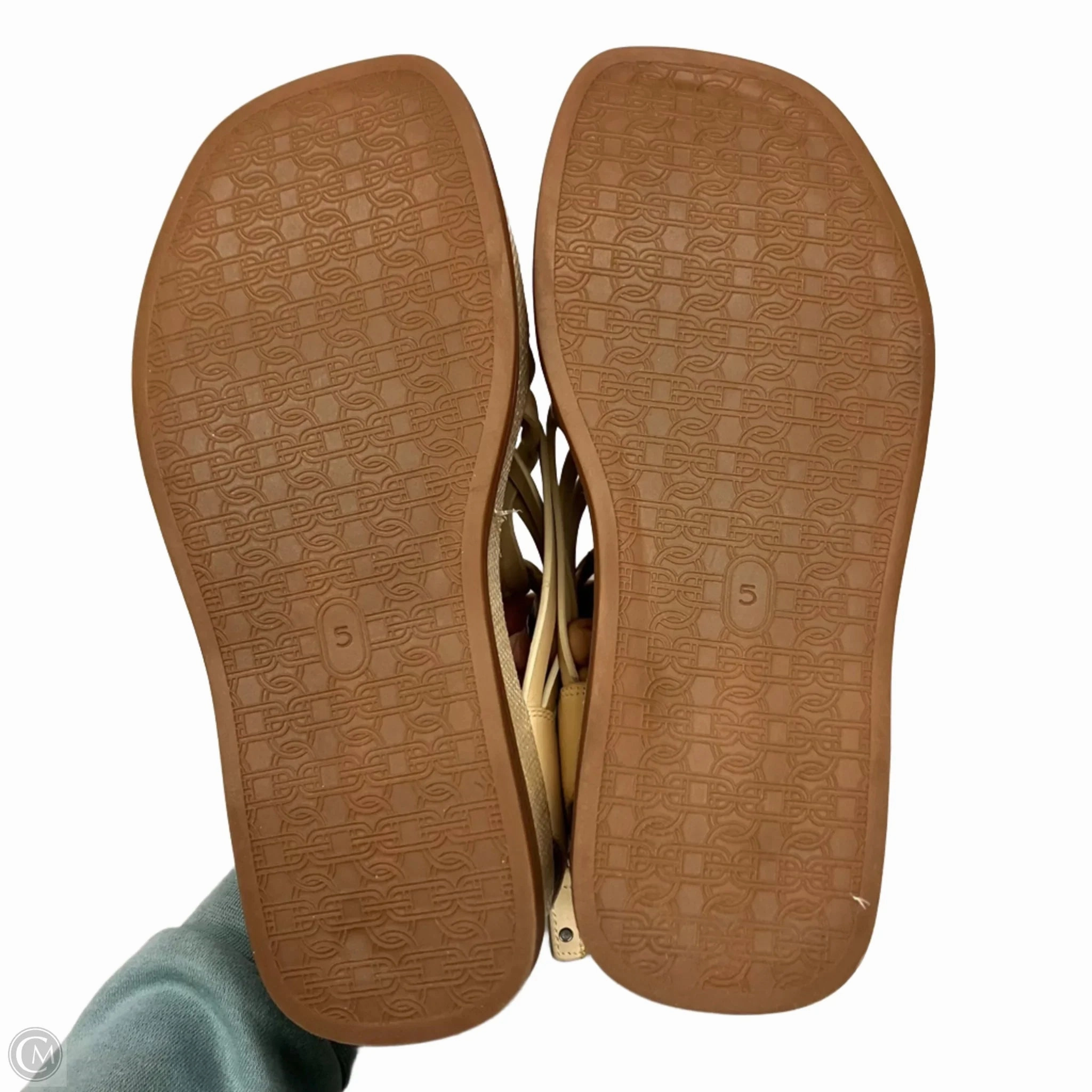 Sandals Heels Platform By Sam Edelman In Cream, Size: 6