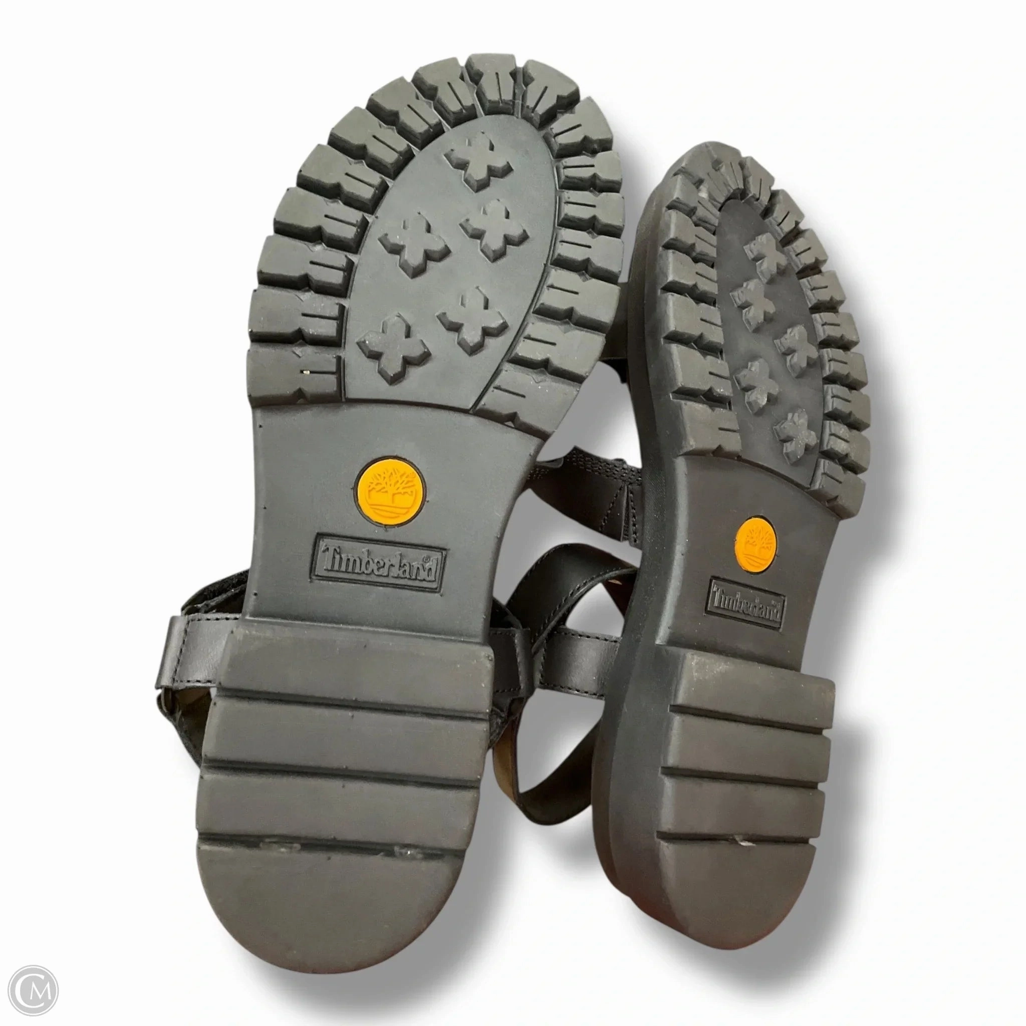 Sandals Heels Platform By Timberland In Black, Size: 10