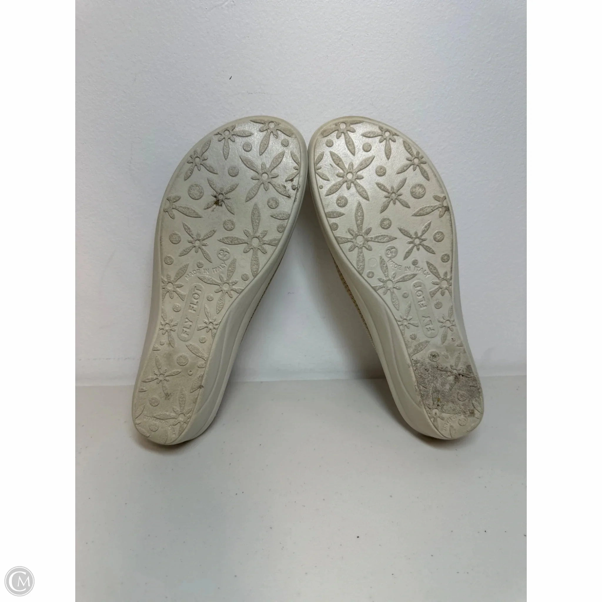 Sandals Heels Wedge By Cmb In Tan, Size: 6.5