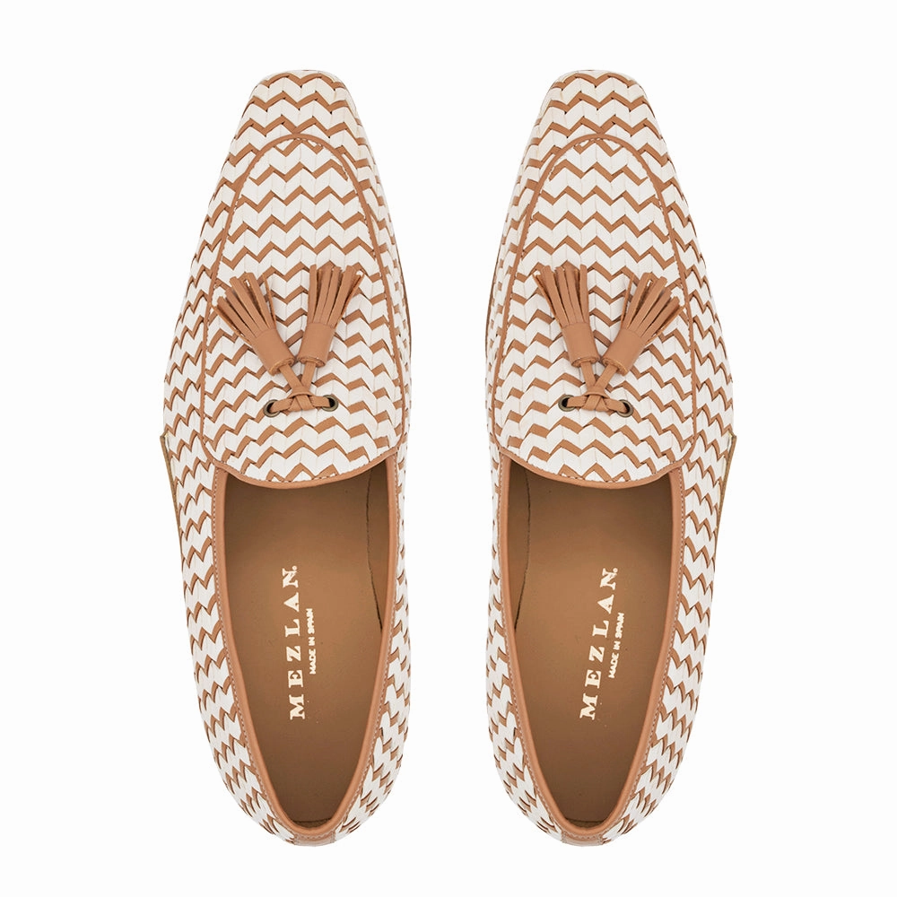 Sants Woven Two-Toned Slip On