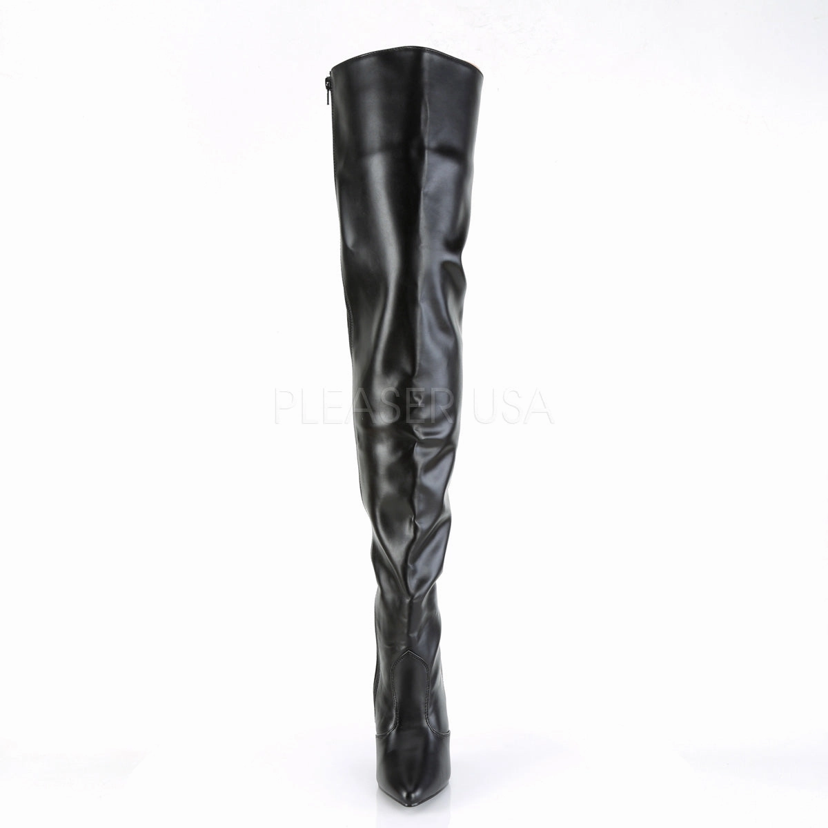 SEDUCE-3010  Black Faux Leather