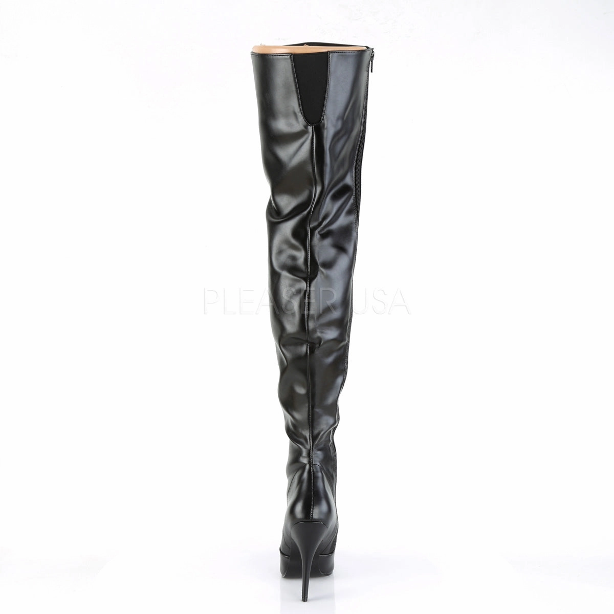 SEDUCE-3010  Black Faux Leather