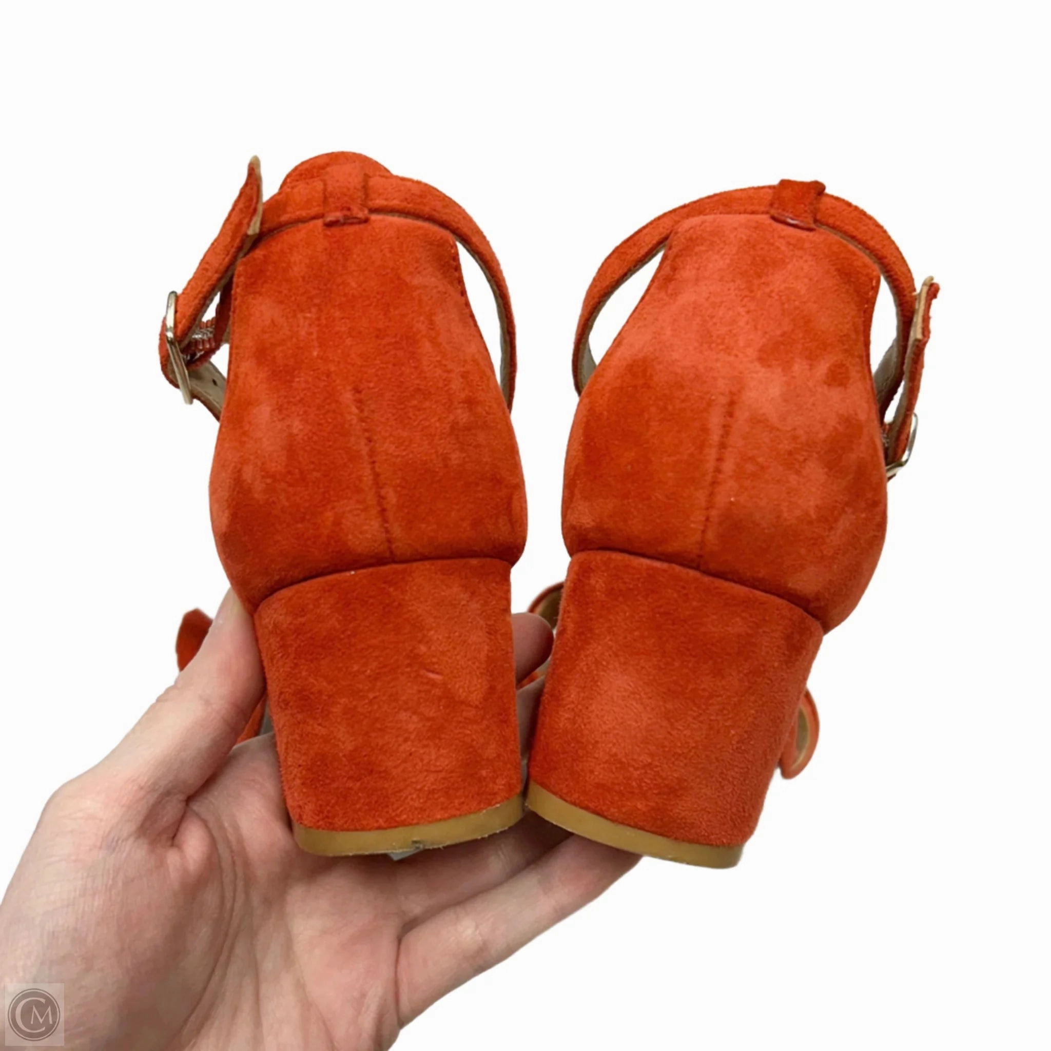 Shoes Heels Block By Anthropologie In Red, Size: 8