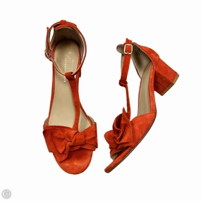 Shoes Heels Block By Anthropologie In Red, Size: 8