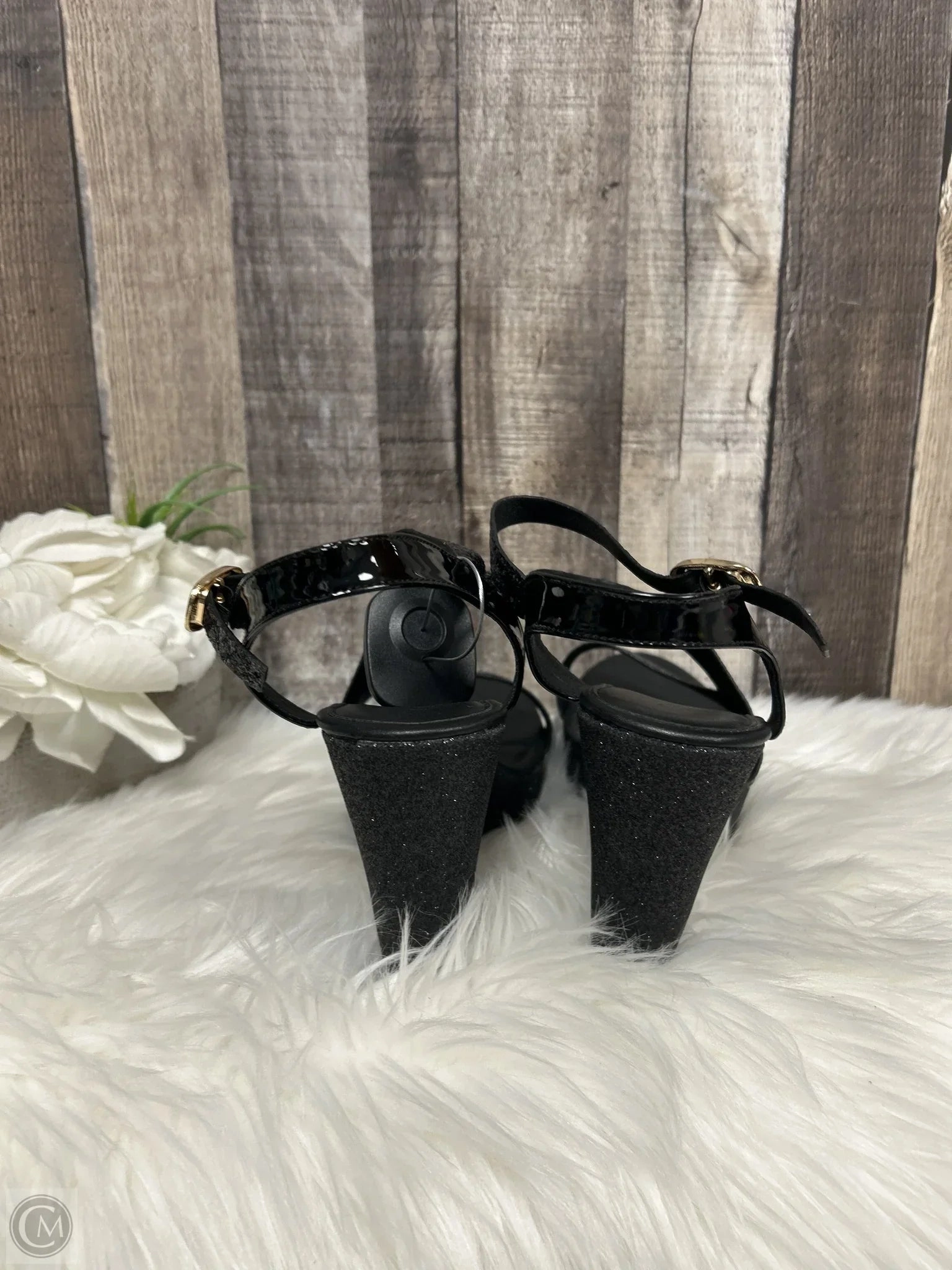 Shoes Heels Block By Cmf In Black, Size: 5