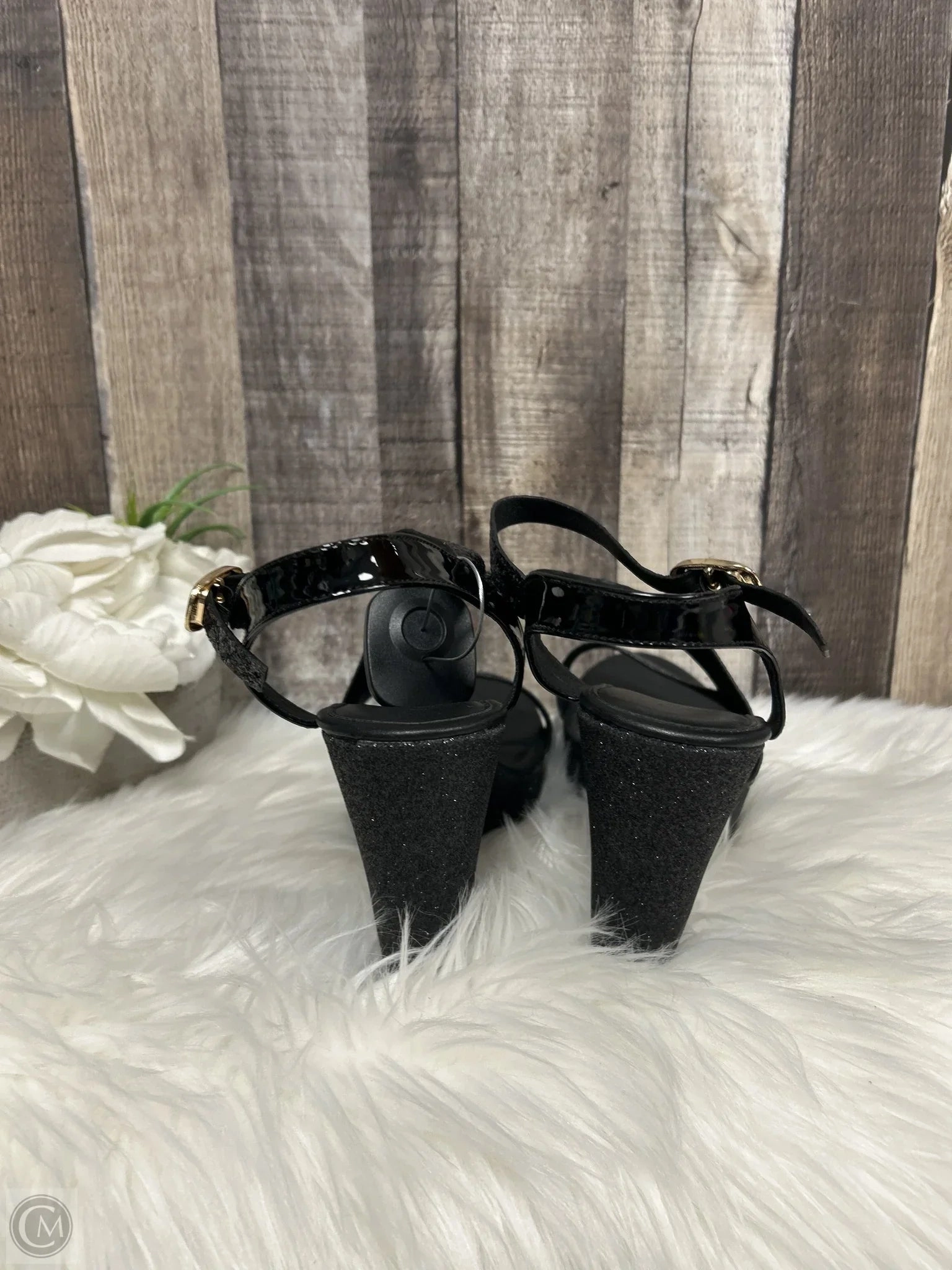 Shoes Heels Block By Cmf In Black, Size: 5