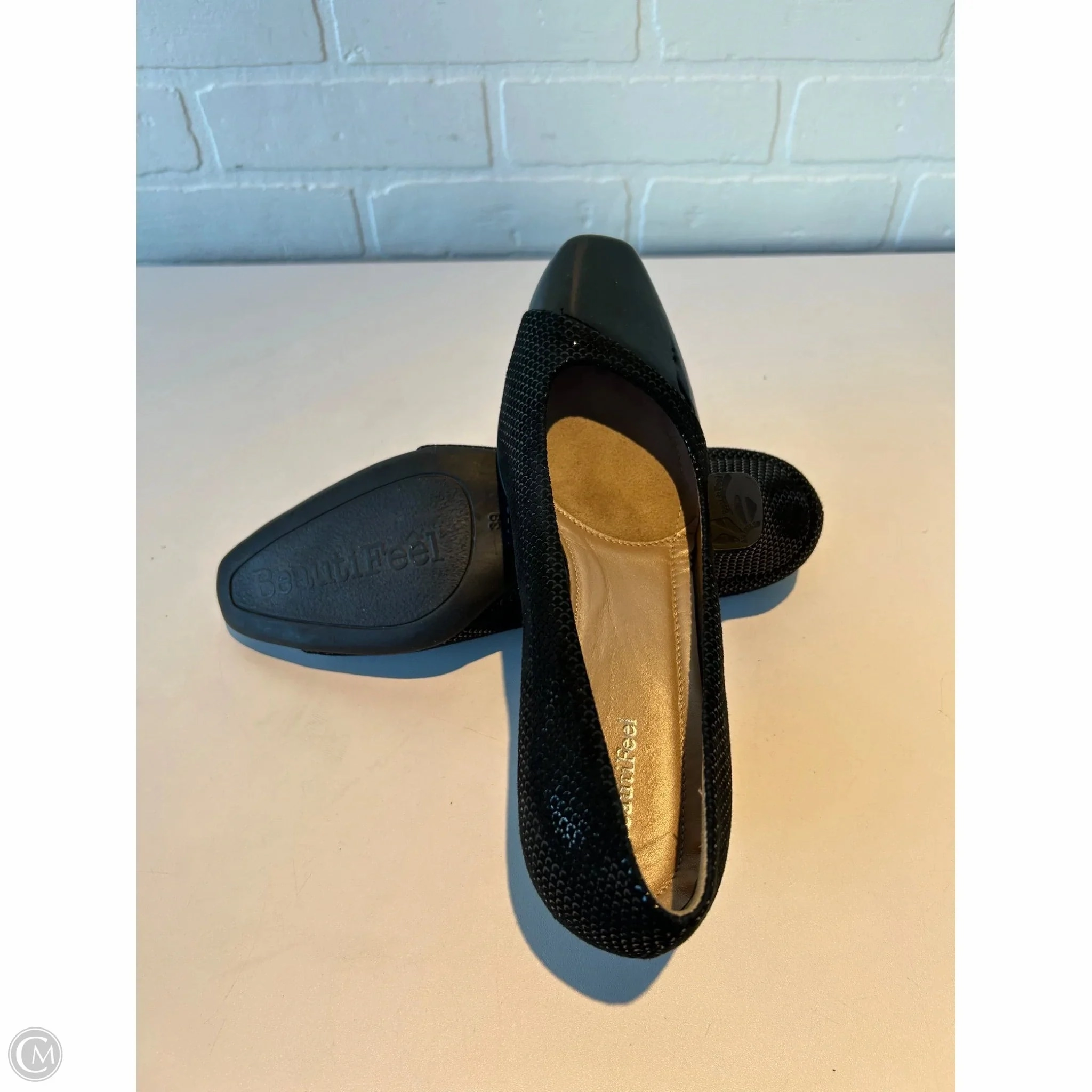 Shoes Heels Kitten By Cmc In Black, Size: 8.5
