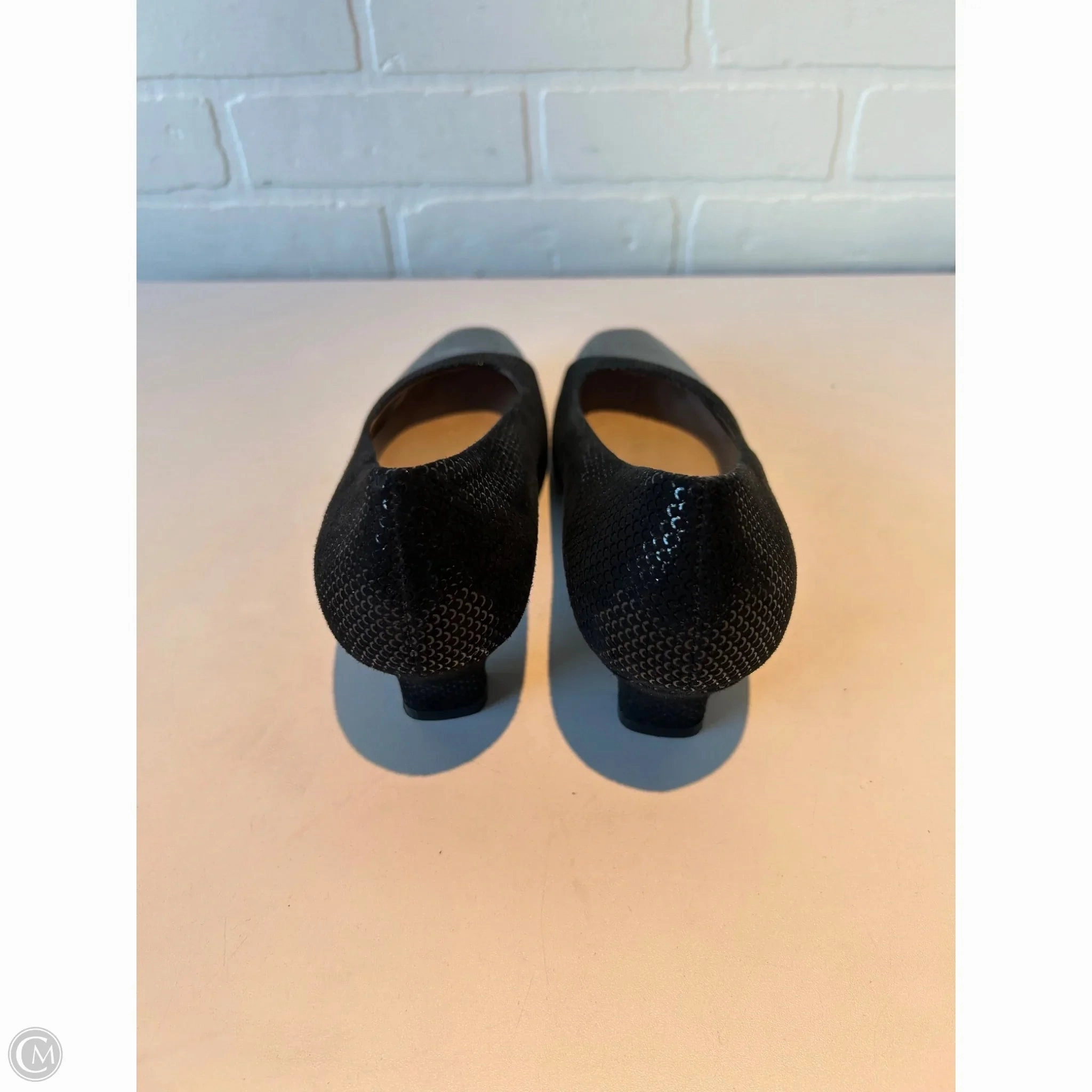 Shoes Heels Kitten By Cmc In Black, Size: 8.5