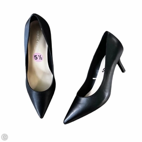 Shoes Heels Kitten By Marc Fisher In Black, Size: 5.5
