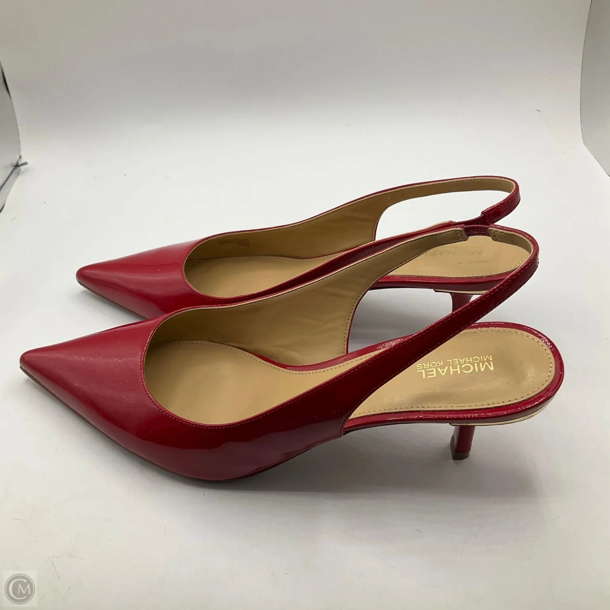 Shoes Heels Kitten By Michael By Michael Kors In Red, Size: 10