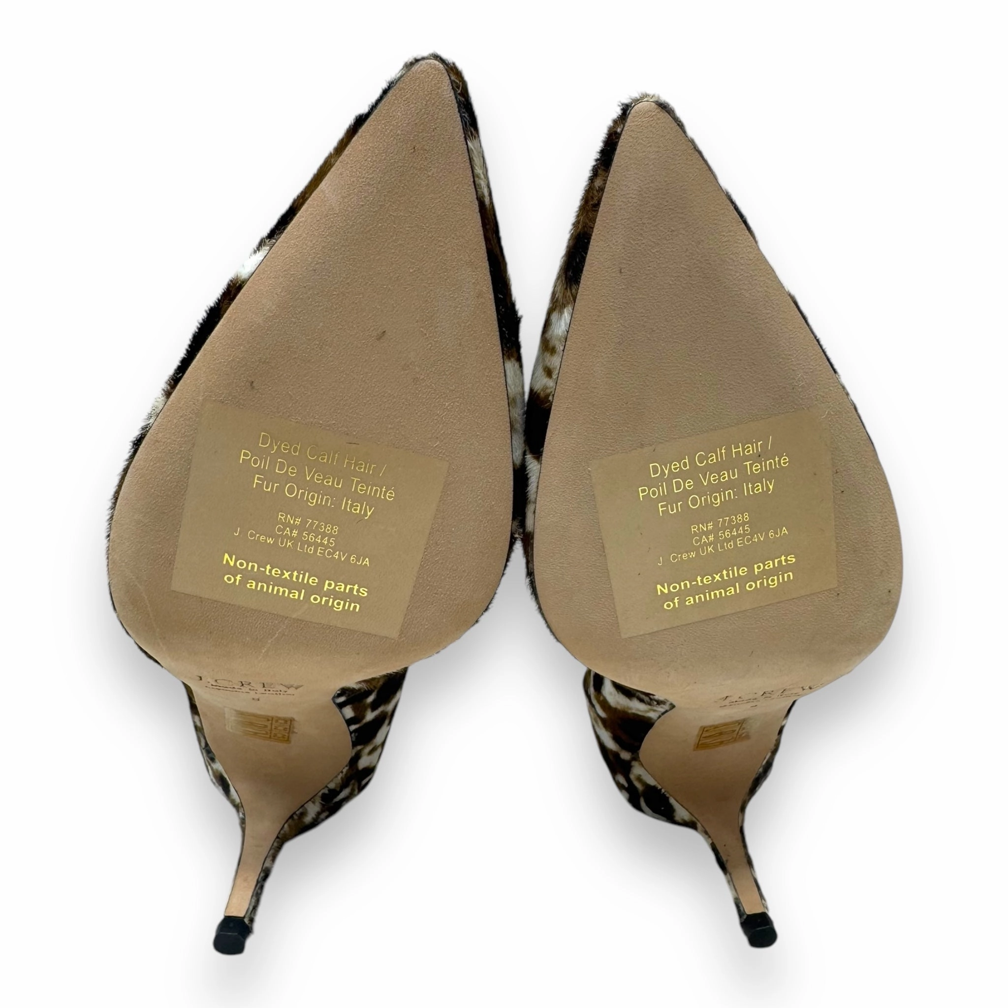 Shoes Heels Stiletto By J. Crew In Animal Print, Size: 8