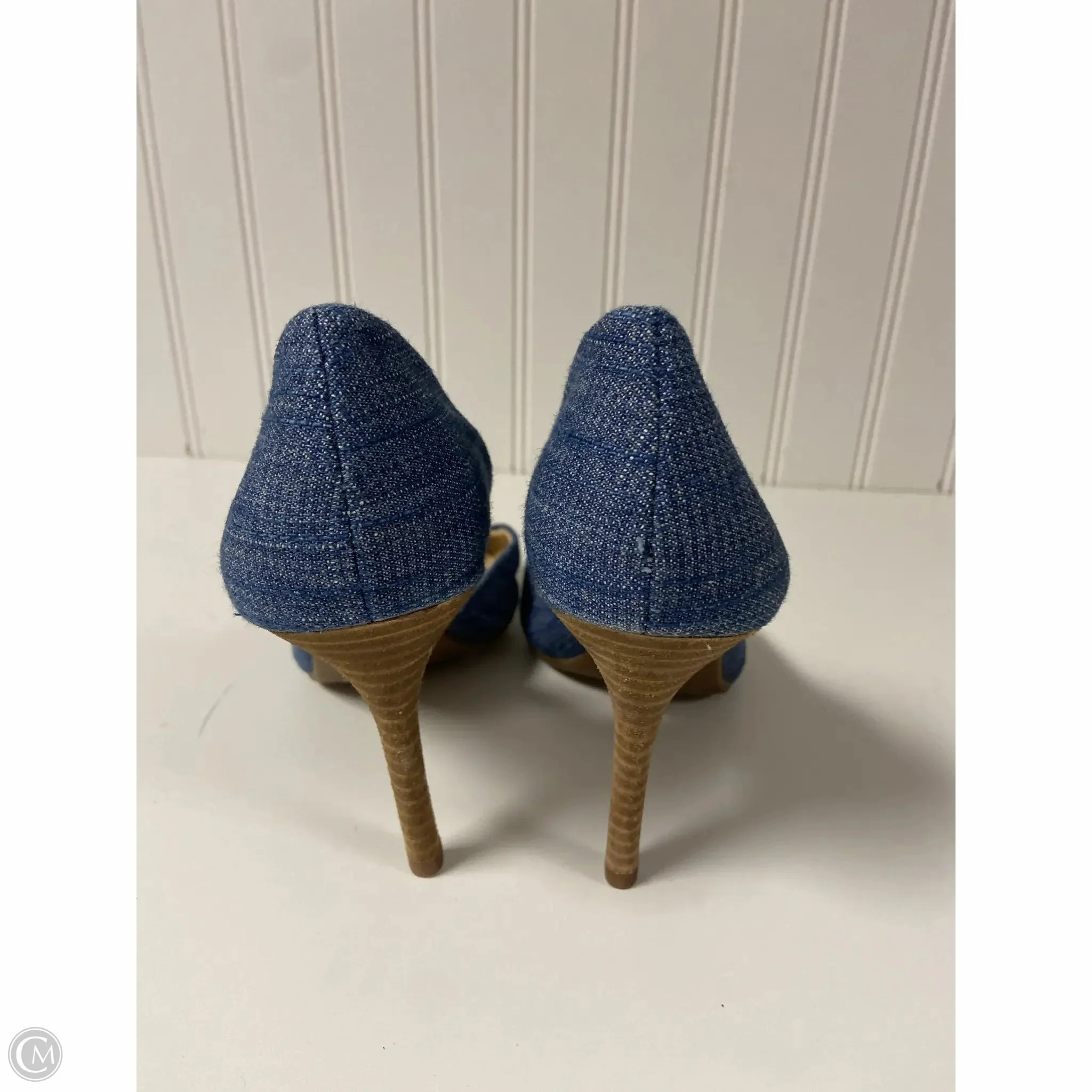Shoes Heels Stiletto By Jessica Simpson In Blue, Size: 7