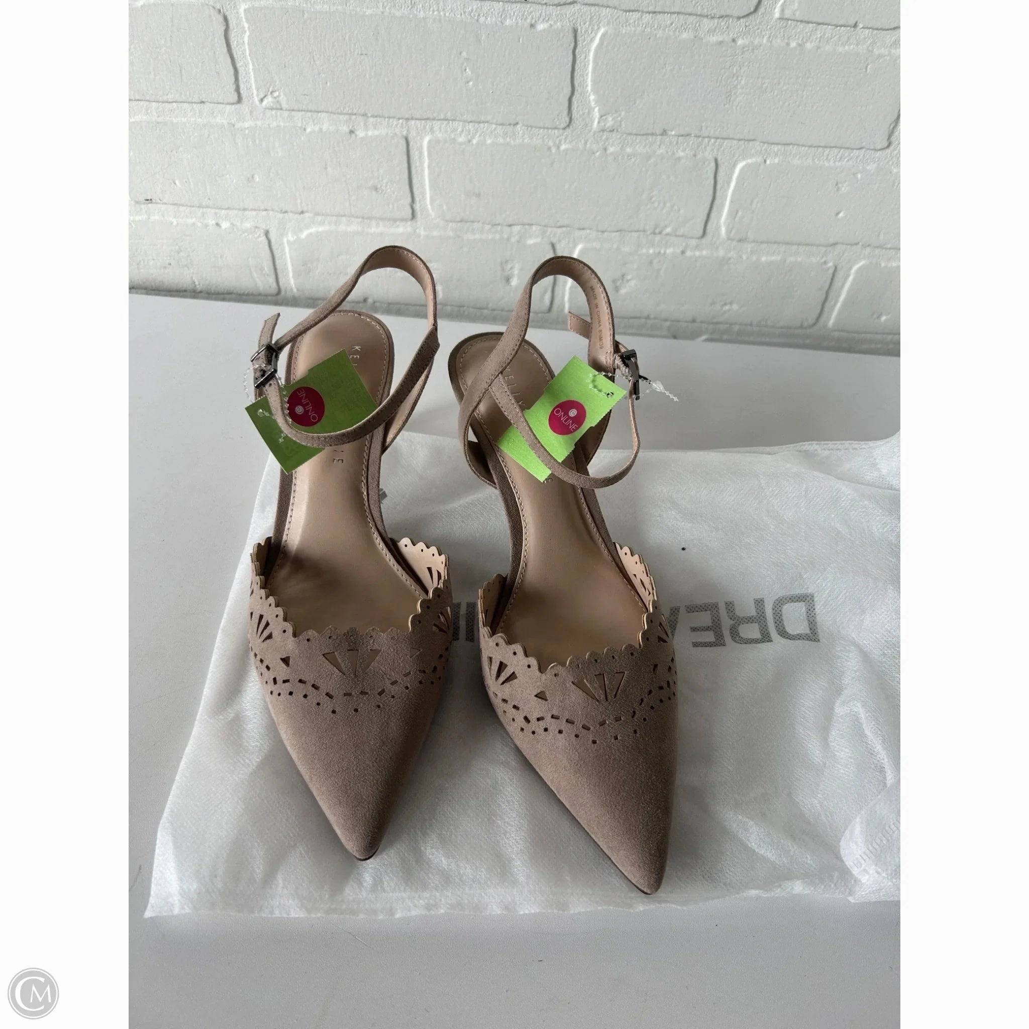 Shoes Heels Stiletto By Kelly And Katie In Tan, Size: 8.5