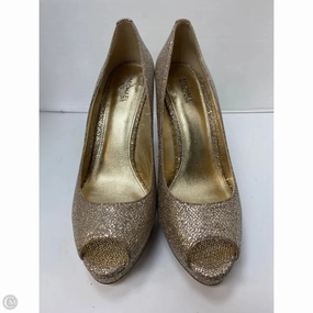 Shoes Heels Stiletto By Michael By Michael Kors In Rose Gold, Size: 9