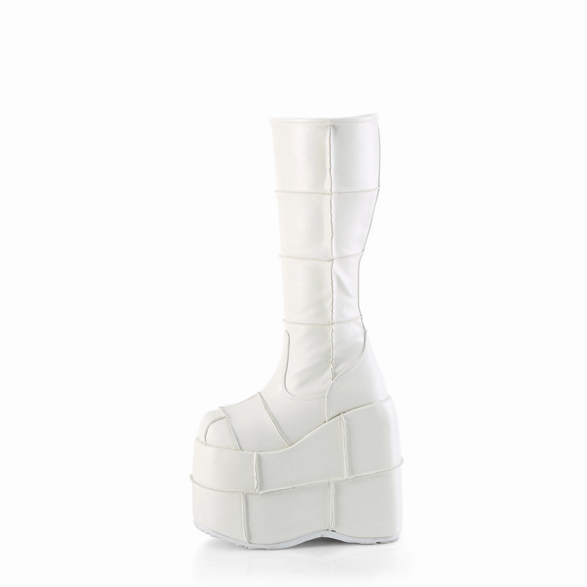 STACK-301  White Vegan Leather