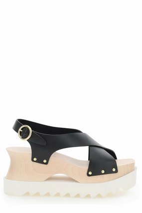 Stella McCartney Elyse Cut-Out Sandals