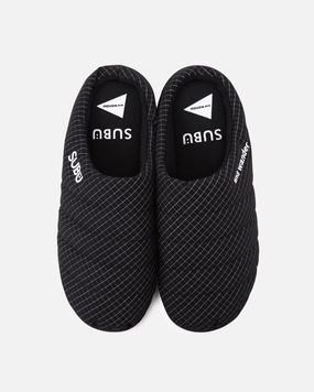 SUBU x and wander Reflective Rip Permanent Sandal Black