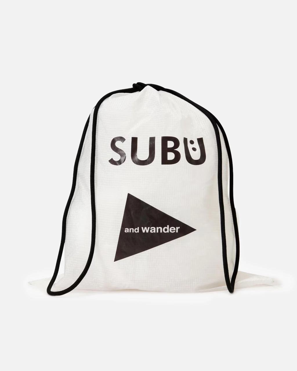SUBU x and wander Triangle JQ Permanent Sandal Black