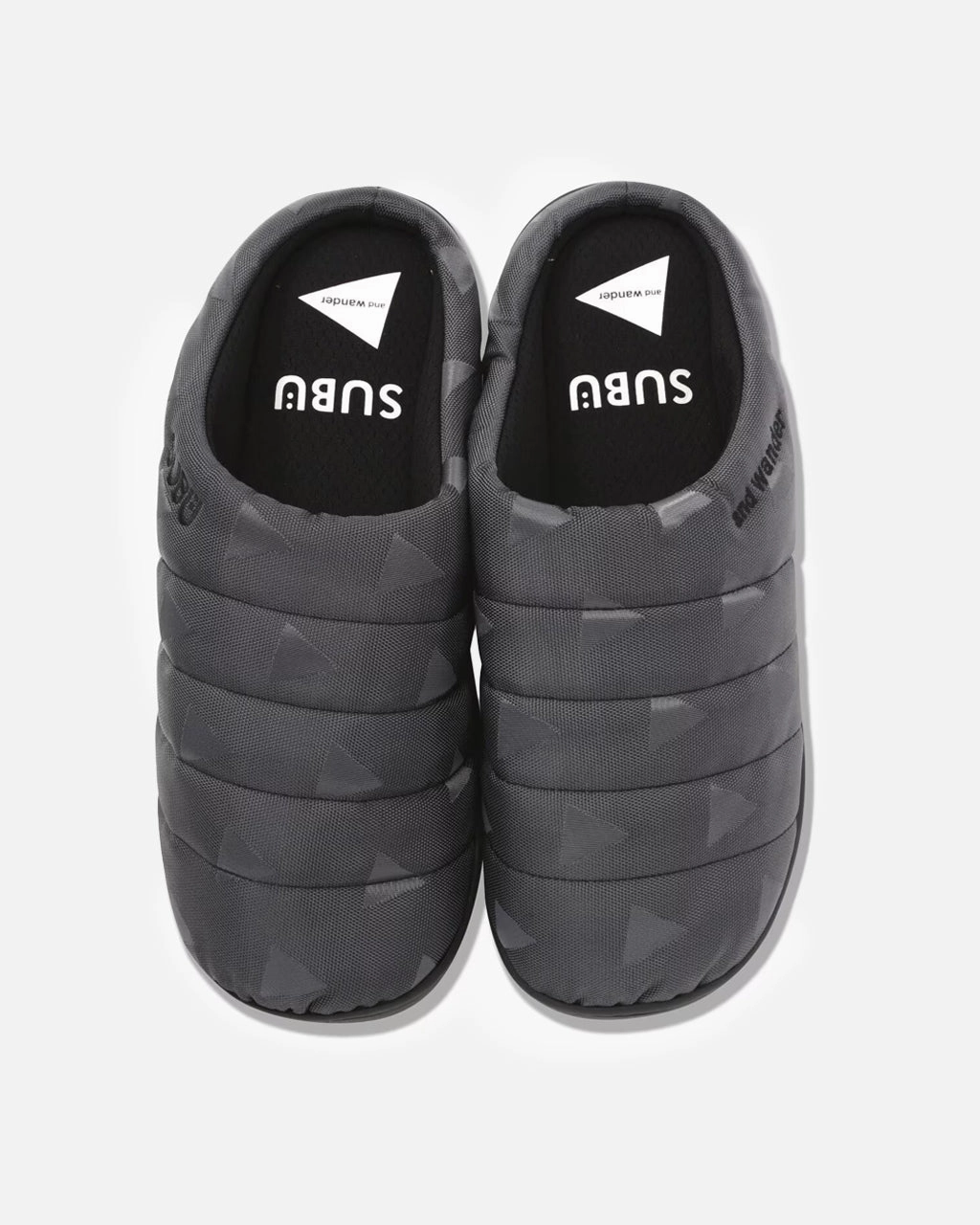 SUBU x and wander Triangle JQ Permanent Sandal Gray