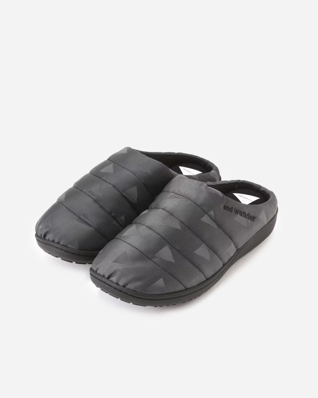 SUBU x and wander Triangle JQ Permanent Sandal Gray