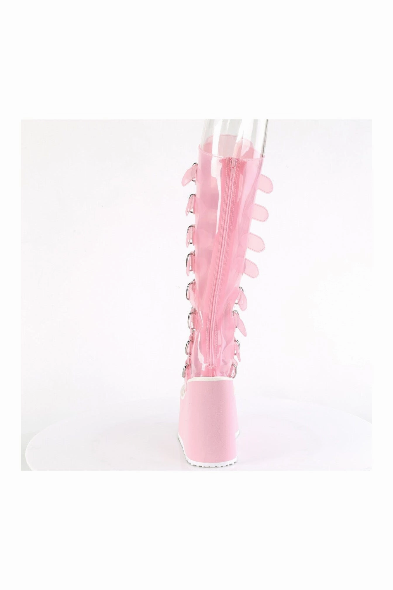 SWING-815C PInk Patent Knee Boot