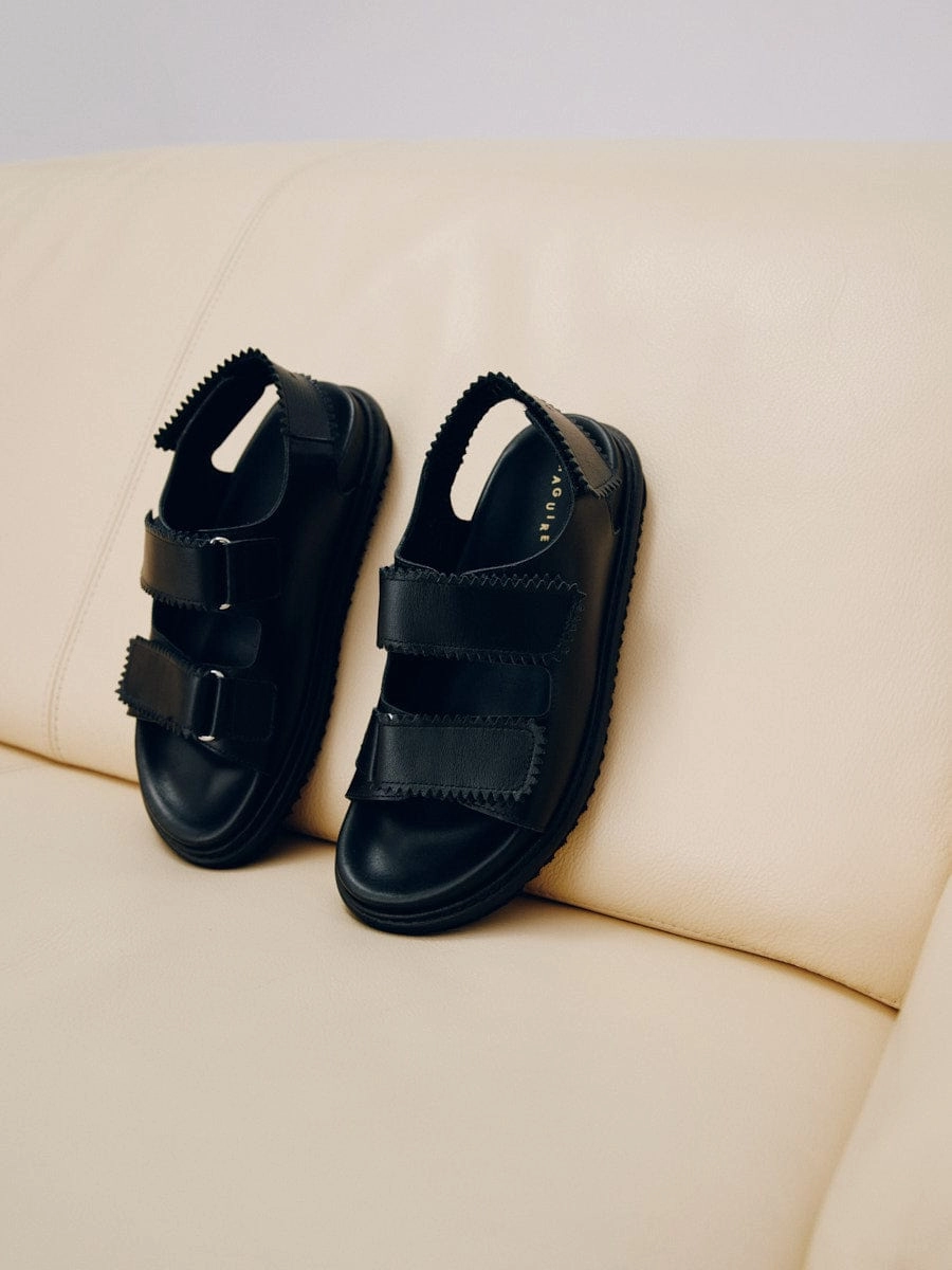 Tavira Black Sandal