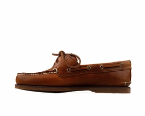 Timberland Herren Classic 2 Eye Bootsschuhe. Braun (Md Brown Full Grain). 45.5 EU