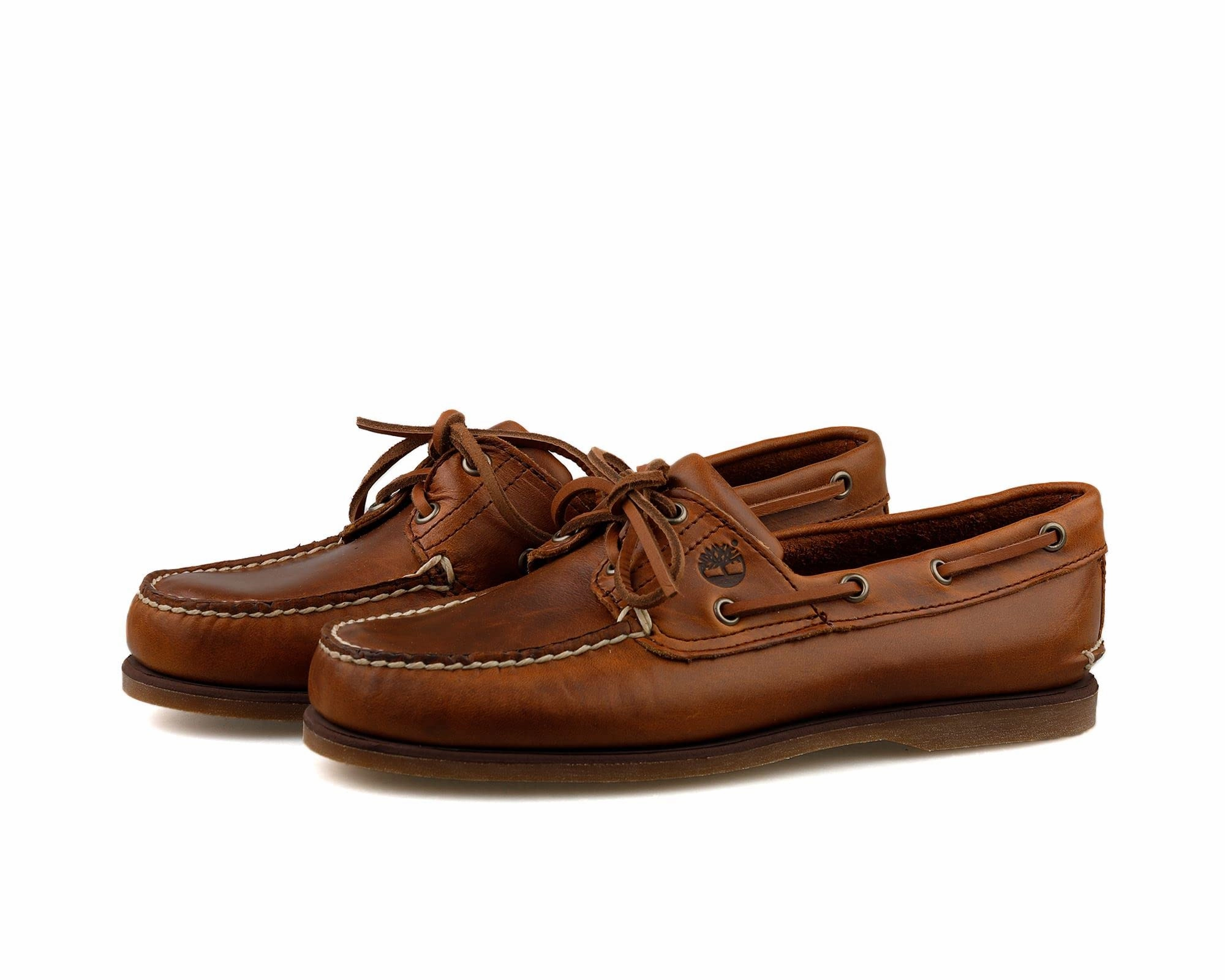 Timberland Herren Classic 2 Eye Bootsschuhe. Braun (Md Brown Full Grain). 45.5 EU