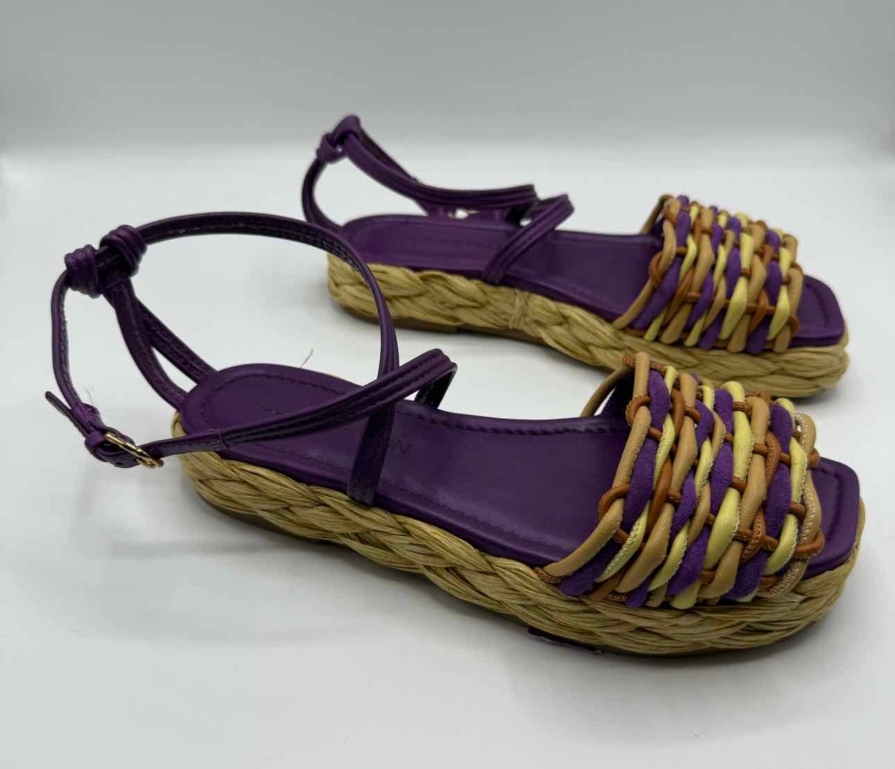 ULLA JOHNSON Purple Multi Size 39.5 Shoes