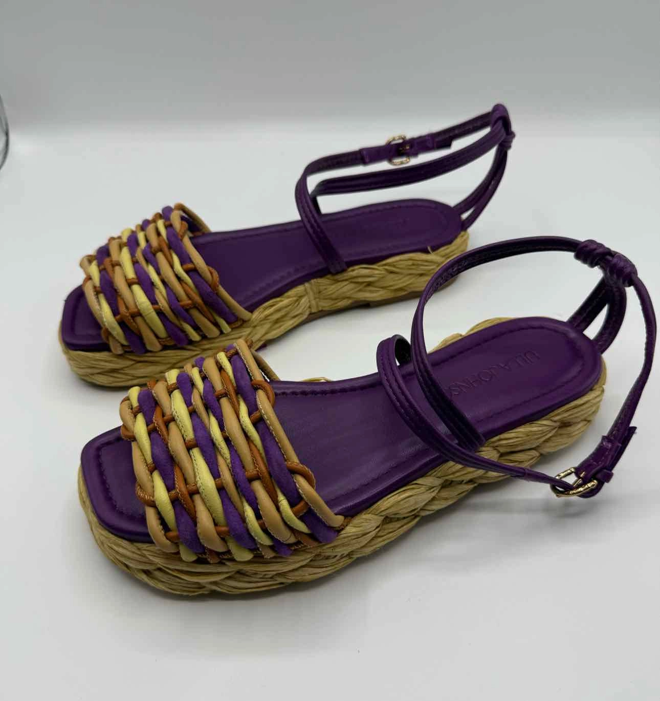 ULLA JOHNSON Purple Multi Size 39.5 Shoes