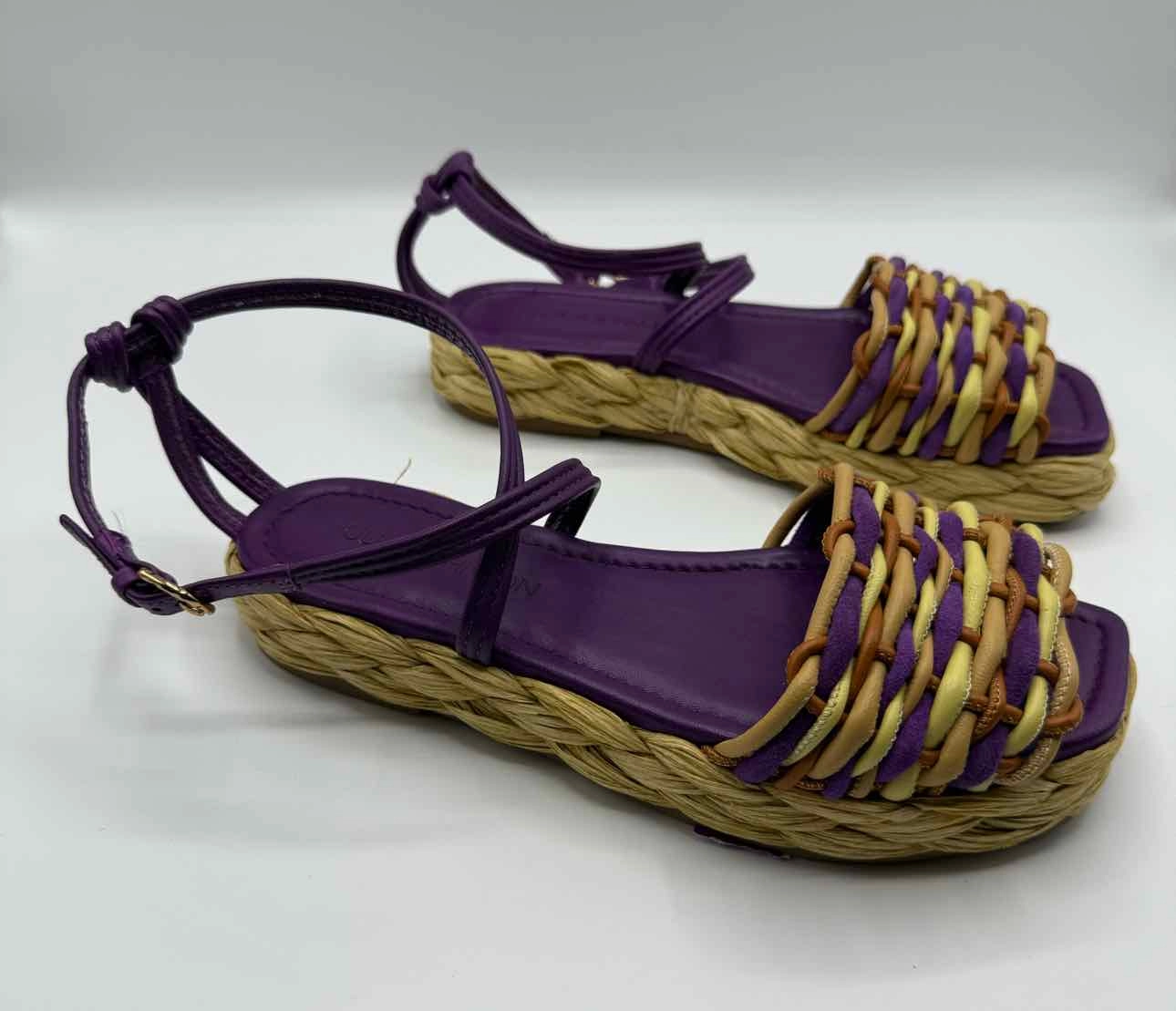 ULLA JOHNSON Purple Multi Size 39.5 Shoes