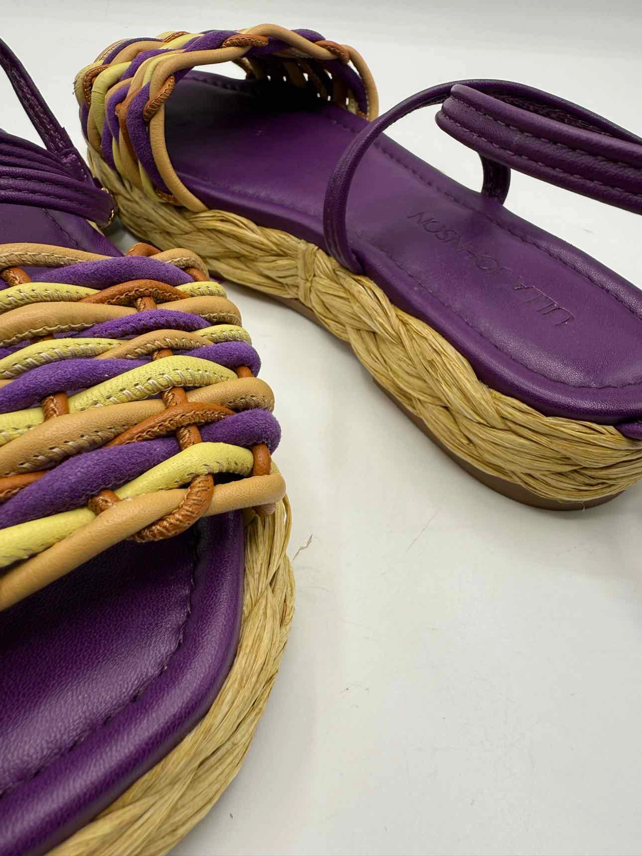 ULLA JOHNSON Purple Multi Size 39.5 Shoes
