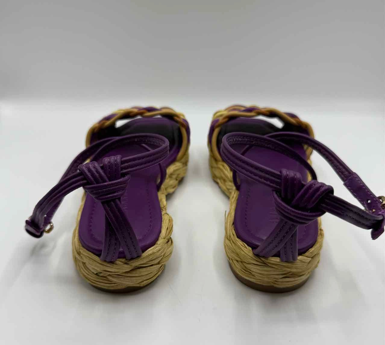 ULLA JOHNSON Purple Multi Size 39.5 Shoes