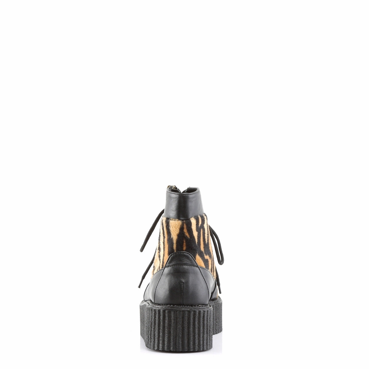 V-CREEPER-571  Black Vegan Leather