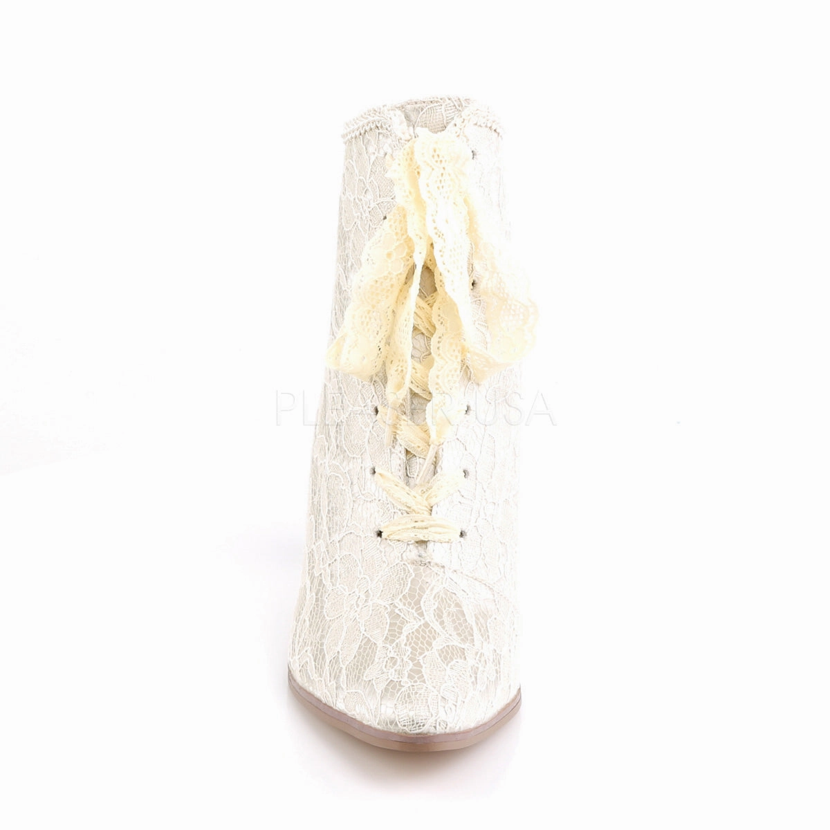 VICTORIAN-30  Champaign Satin-Lace