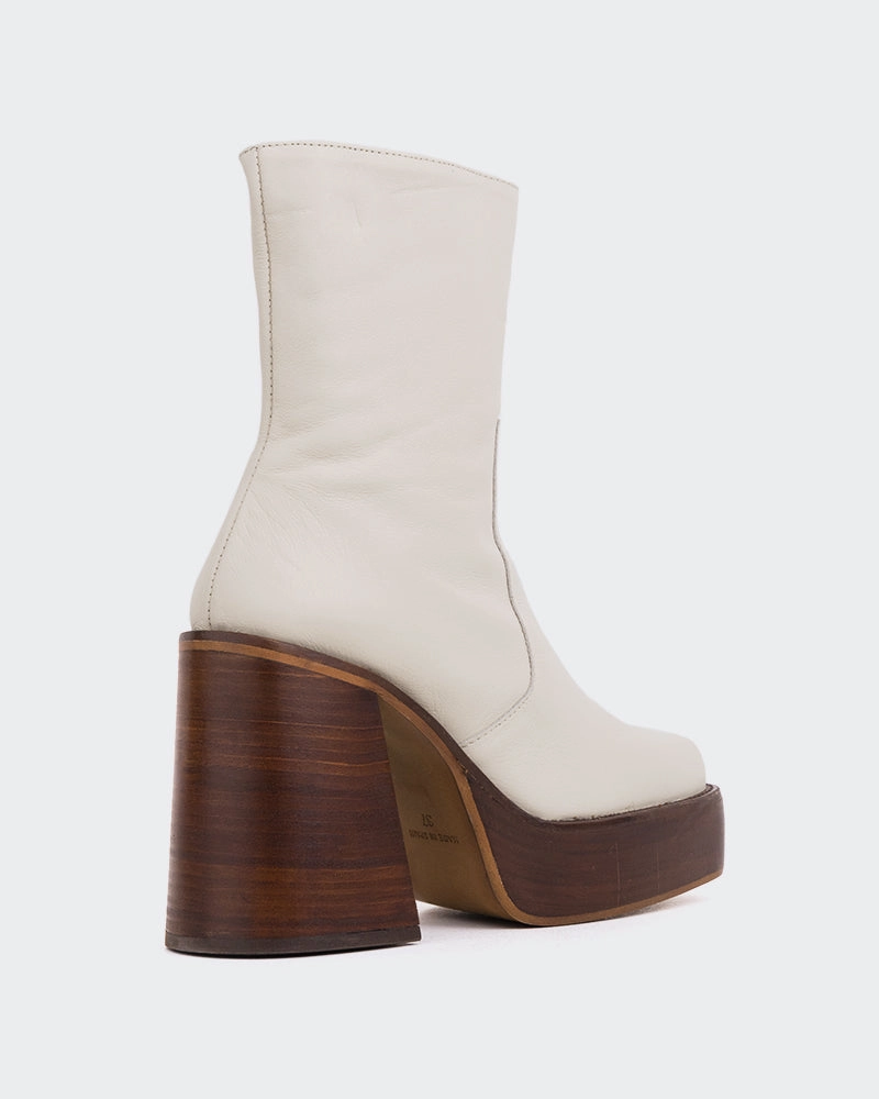 Wicked Off White Leather