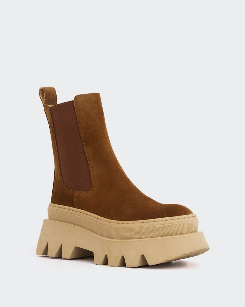 Wolfe Camel Suede